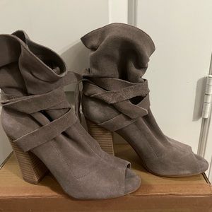 Nine West Suede Ankle Boots